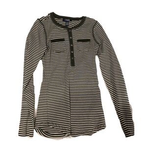 Chaps striped long sleeve